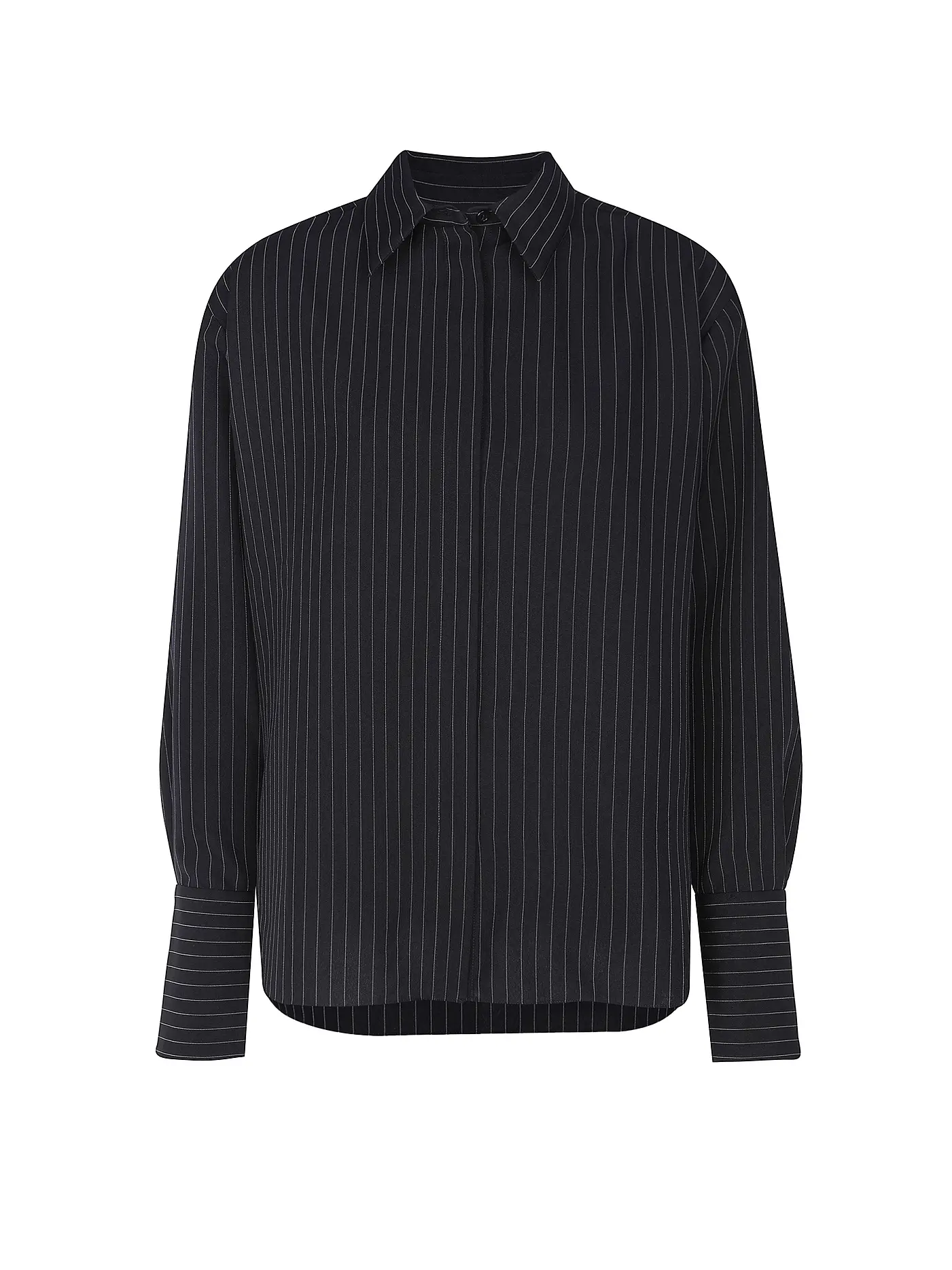 105 DEGREES | Bluse THE SHIRT | schwarz